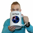 Australia Football - Funny Giant 2 Litre Mug