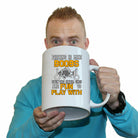 Fishing Is Like Boobs Even The Small Ones Are Fun To Play With - Funny Giant 2 Litre Mug