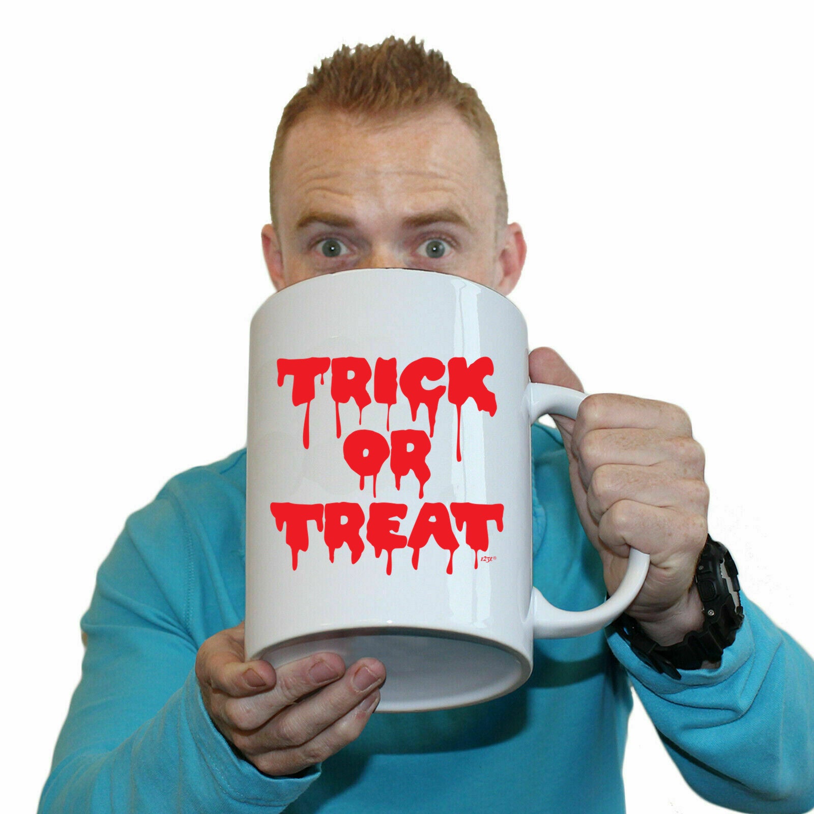 Trick Or Treat Halloween - Funny Giant 2 Litre Mug