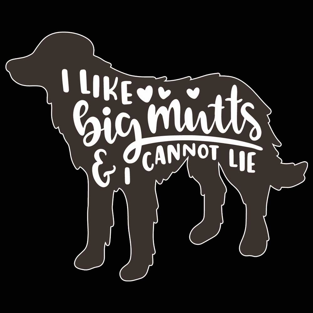 I Like Big Mutts And I Cannot Lie Dog - Mens 123t Funny T-Shirt Tshirts