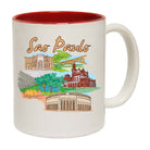 Sao Paulo Brazil Country Flag Destination - Funny Coffee Mug