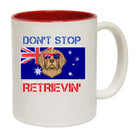 Dont Stop Retrievin Dog Australia Retrieving - Funny Coffee Mug