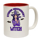 Strong Independent Witch Halloween - Funny Coffee Mug