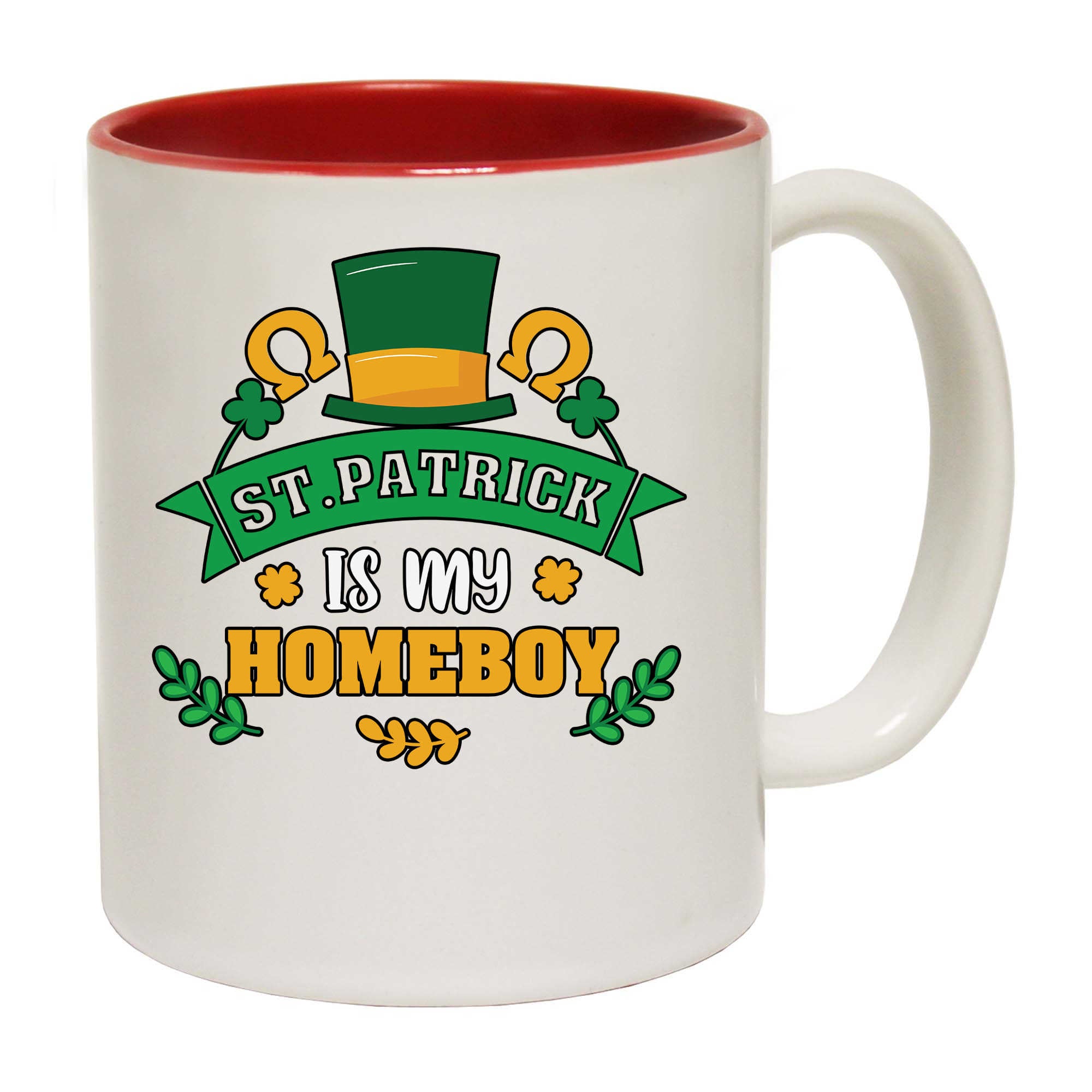 St Patrick Is My Homeboy Irish St Patricks Day Ireland - Funny Coffee Mug