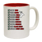 Funny Christmas Deer Hunting Santa Reindeer - Funny Coffee Mug