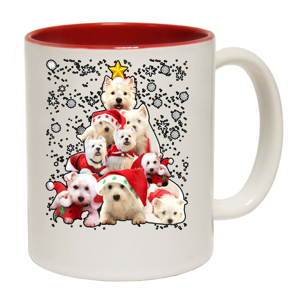 Terrier Xmas Tree Christmas - Funny Coffee Mug
