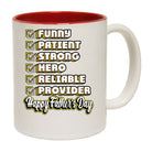 Dad Daddy Funny Patient Strong Happy Fathers Day - Funny Coffee Mug