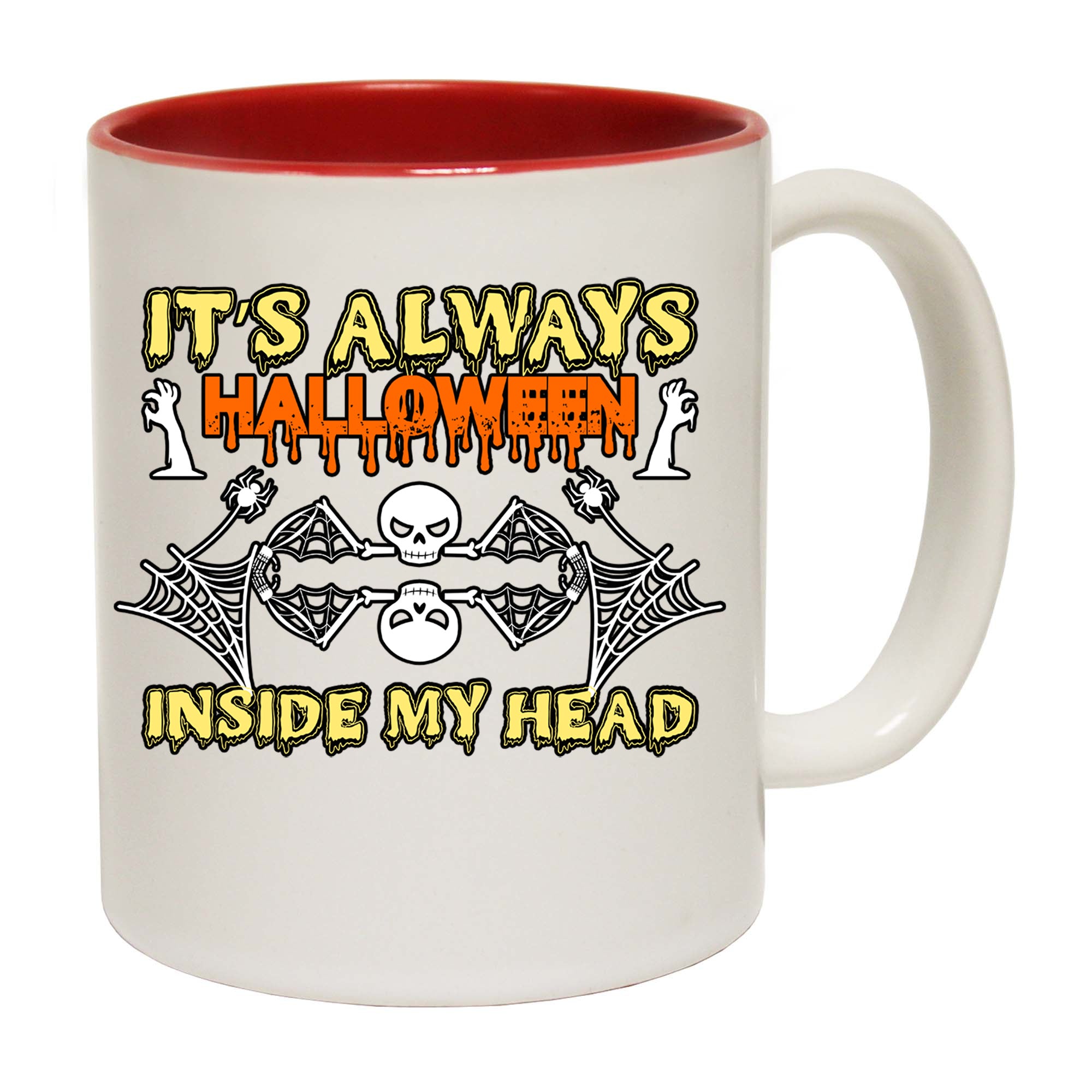 Its Always Halloween In My Head - Funny Coffee Mug