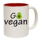 Go Vegan Avacado Food - Funny Coffee Mug