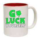 Go Luck Yourself Irish St Patricks Day Ireland - Funny Coffee Mug