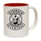 Stronger Evryday Gym Bodybuilding Weights - Funny Coffee Mug