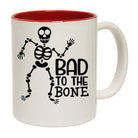 Bad To The Bone Halloween - Funny Coffee Mug