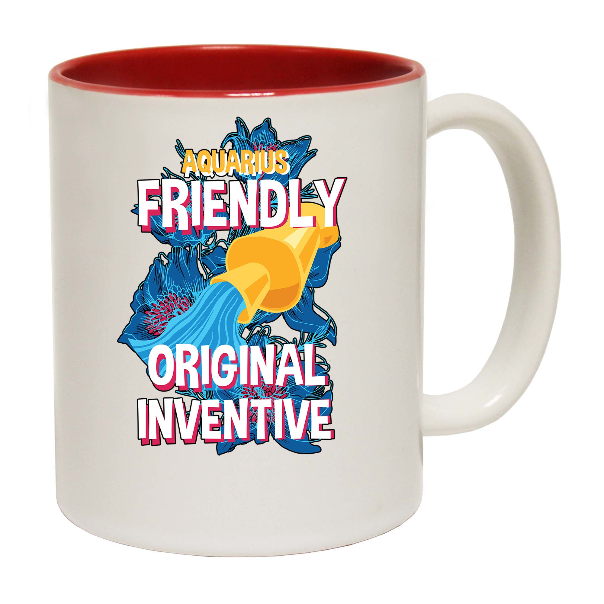 Aquarius Water Bearer Birthday Original Inventive - Funny Coffee Mug