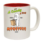 Halloween Candy A Day Keeps The Monsters Away - Funny Coffee Mug