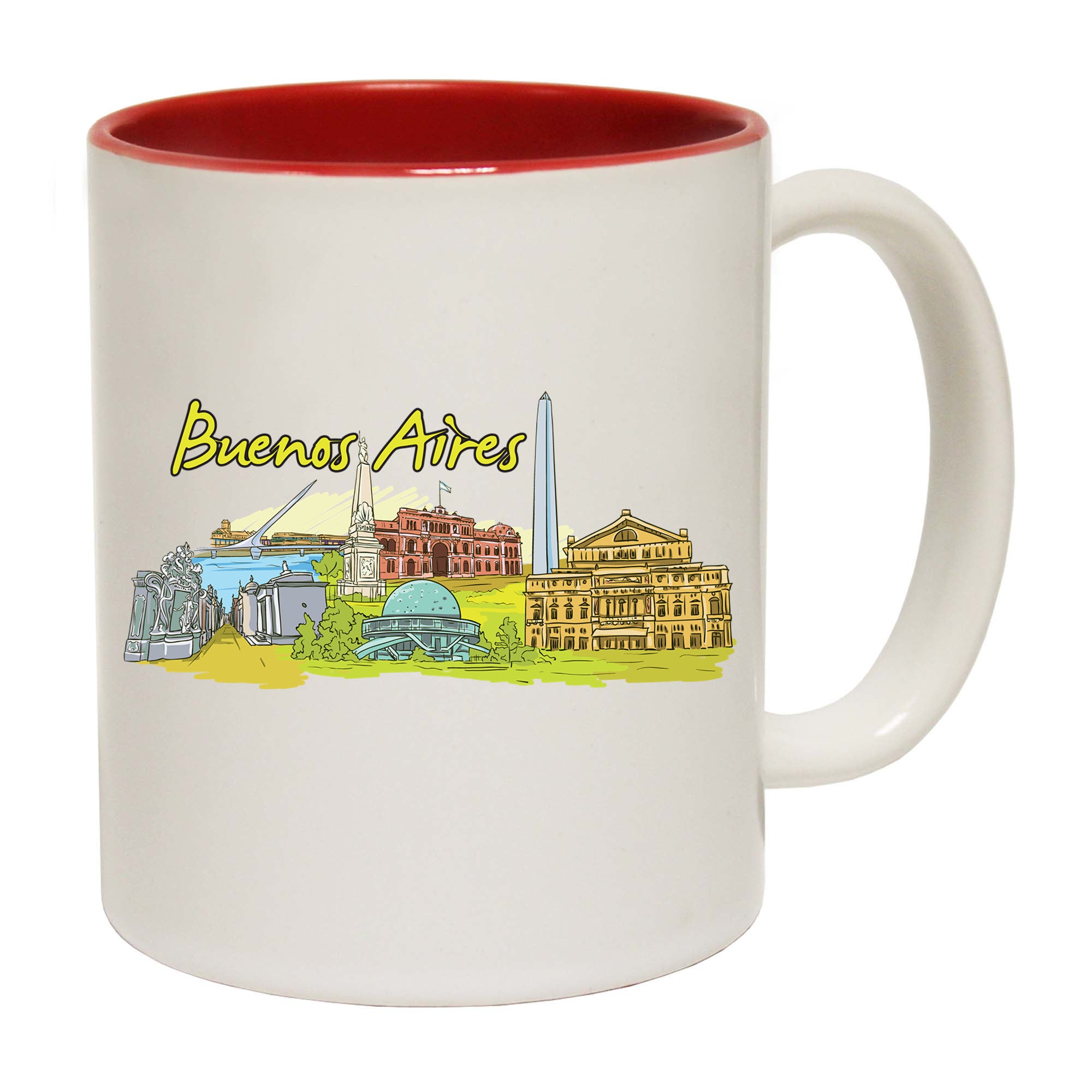 Buenos Aires Argentina Country Flag Destination - Funny Coffee Mug