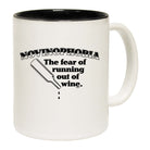 Novinophobia The Fear Of Running Out Of Wine - Funny Coffee Mug