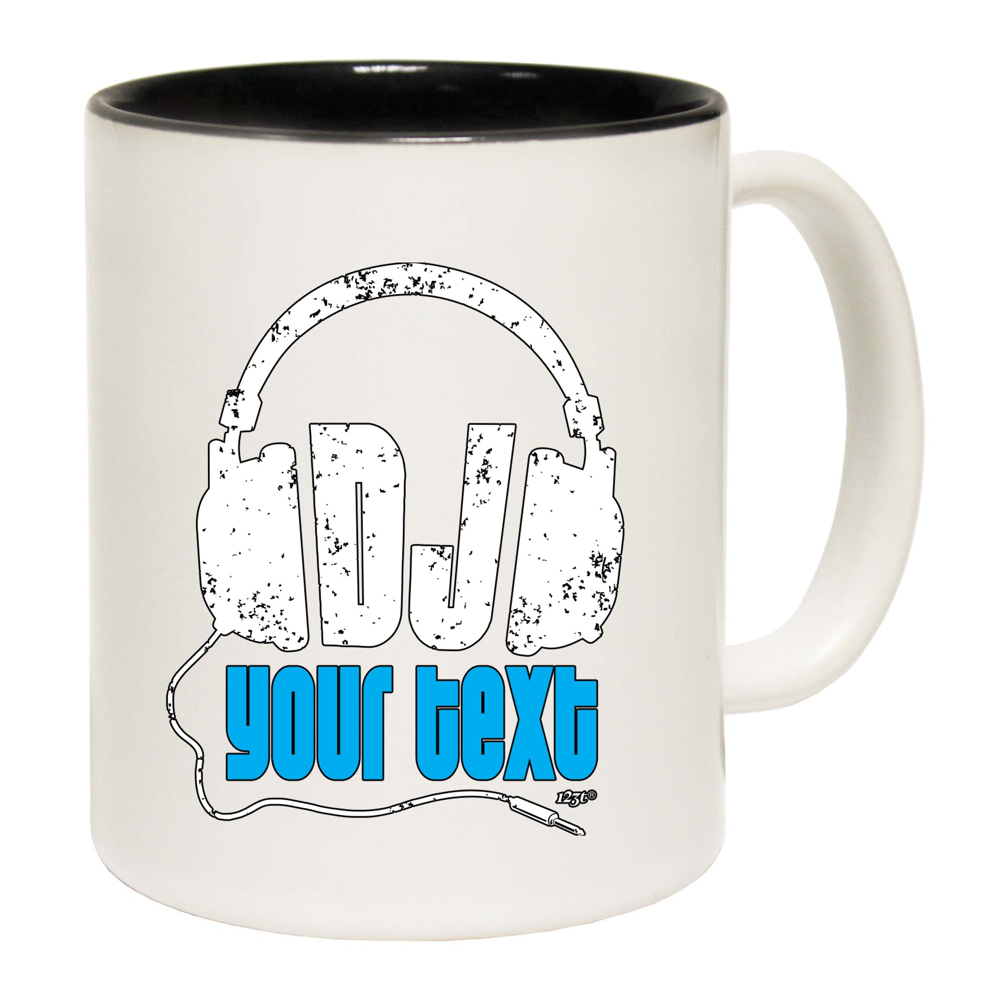 Dj Your Text Personalised - Funny Coffee Mug Cup