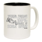 Ow Weekend Forecast Scuba Diving - Funny Coffee Mug