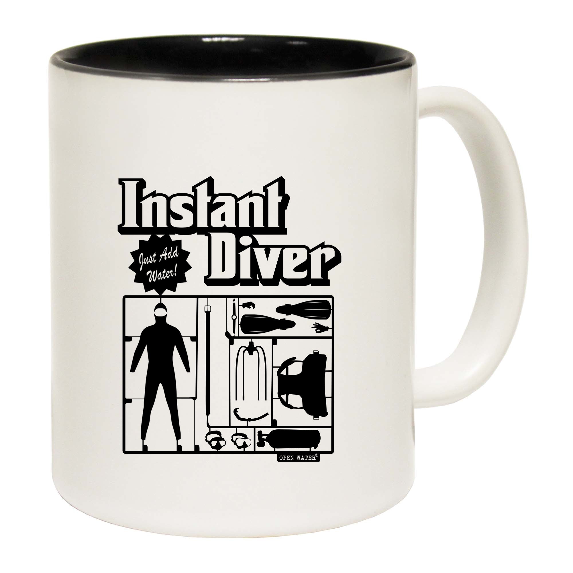 Ow Instant Diver - Funny Coffee Mug