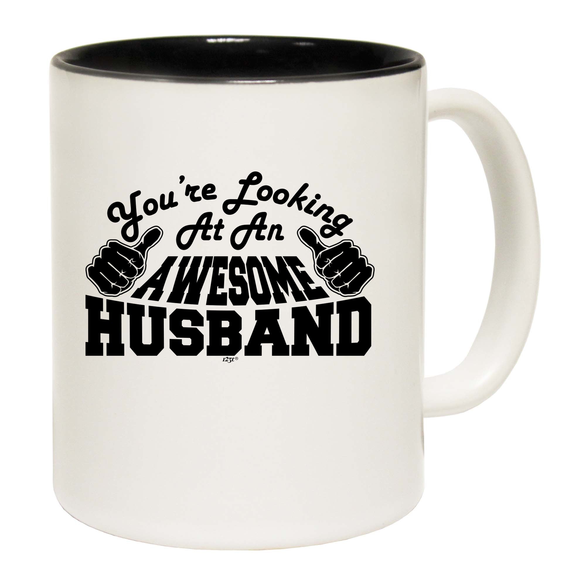 Youre Looking At An Awesome Husband - Funny Coffee Mug