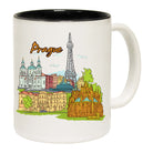 Prague Czech Republic Country Flag Destination - Funny Coffee Mug