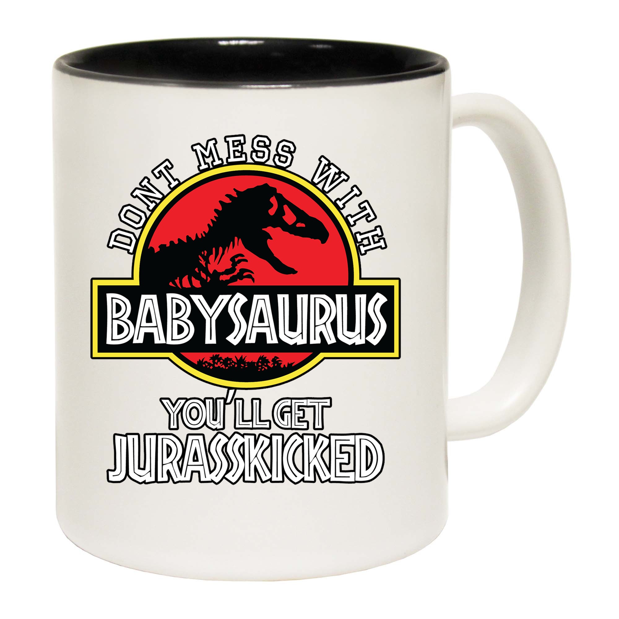 Dont Mess With Baby Dinosaur Dino - Funny Coffee Mug