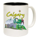 Calgary Canada Country Flag Destination - Funny Coffee Mug