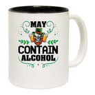 May Contain Alcohol Irish St Patricks Day Ireland - Funny Coffee Mug