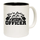 Youre Looking At An Awesome Officer - Funny Coffee Mug