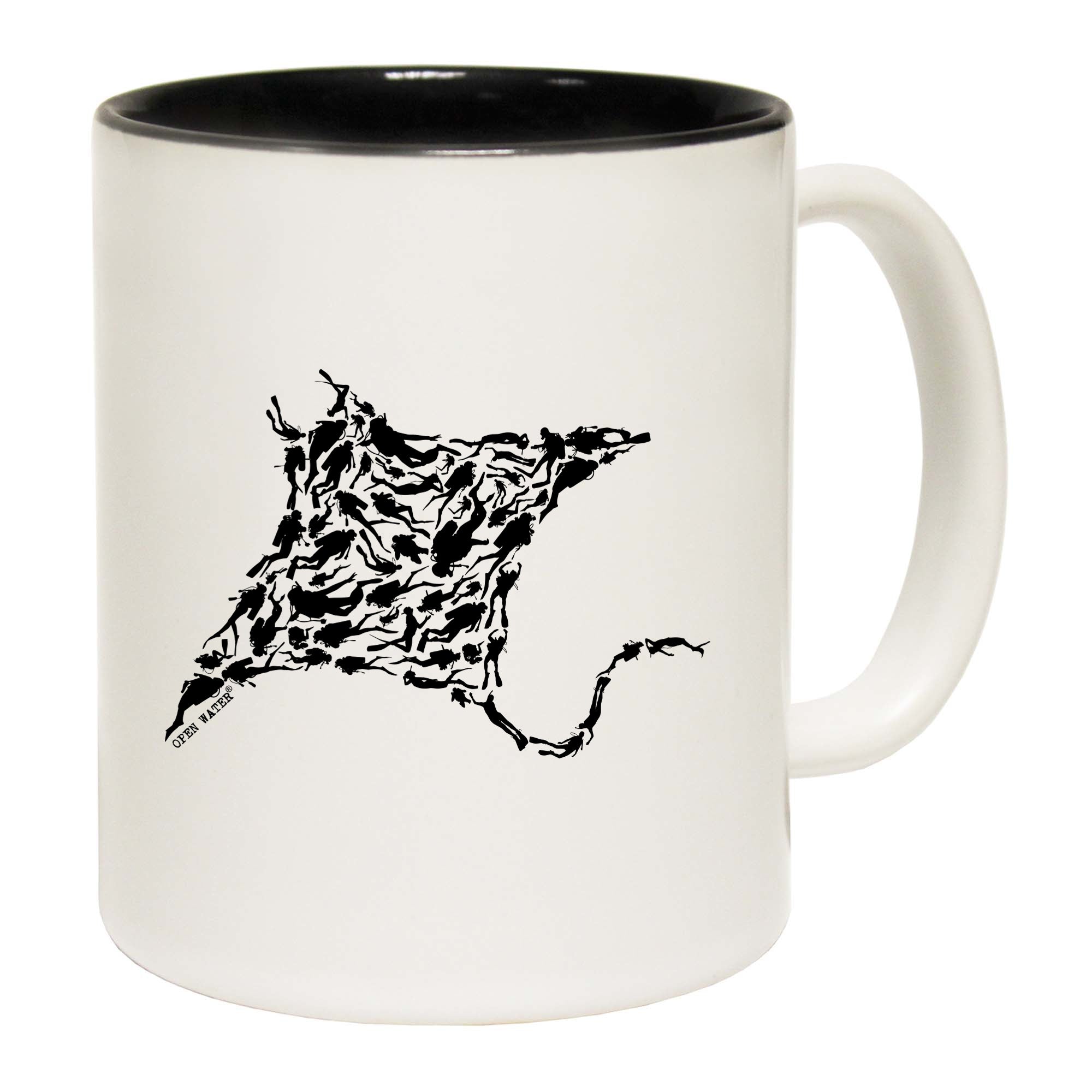 Ow Manta Ray - Funny Coffee Mug