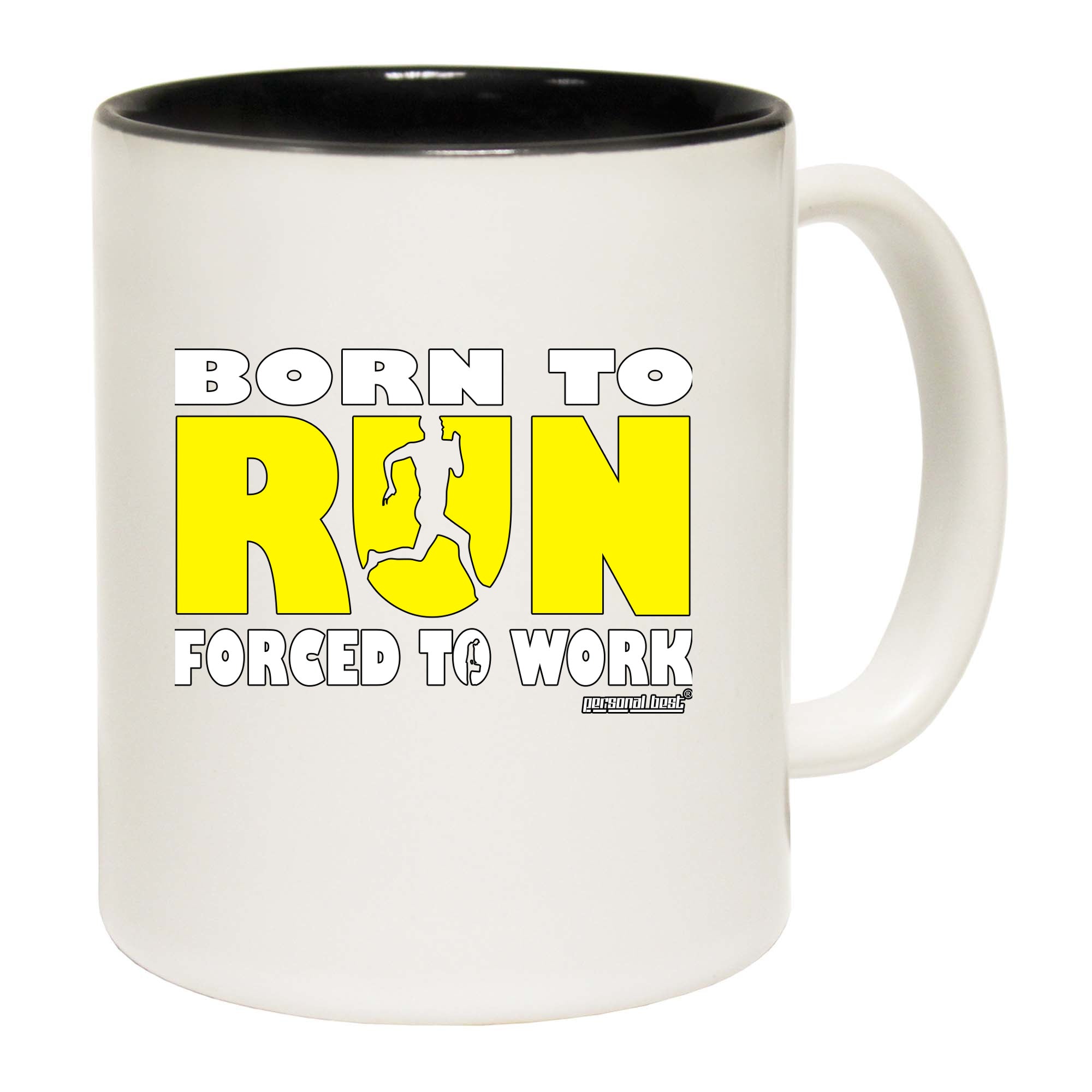 Pb Born To Run - Funny Coffee Mug