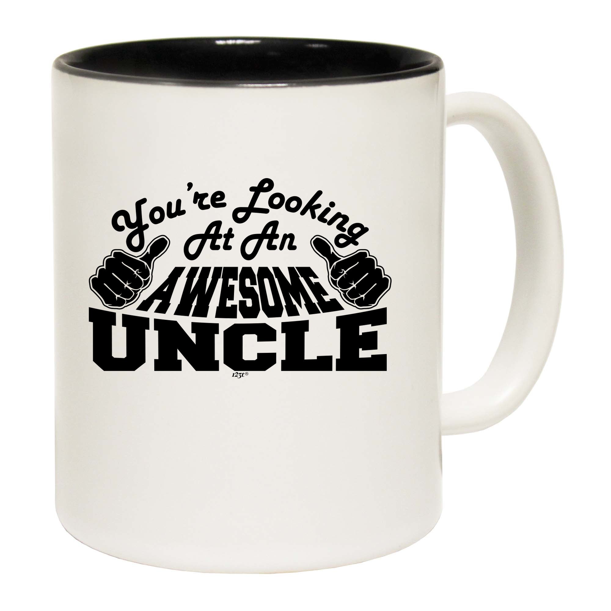 Youre Looking At An Awesome Uncle - Funny Coffee Mug