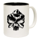 Rock Climbing Skull - Funny Coffee Mug