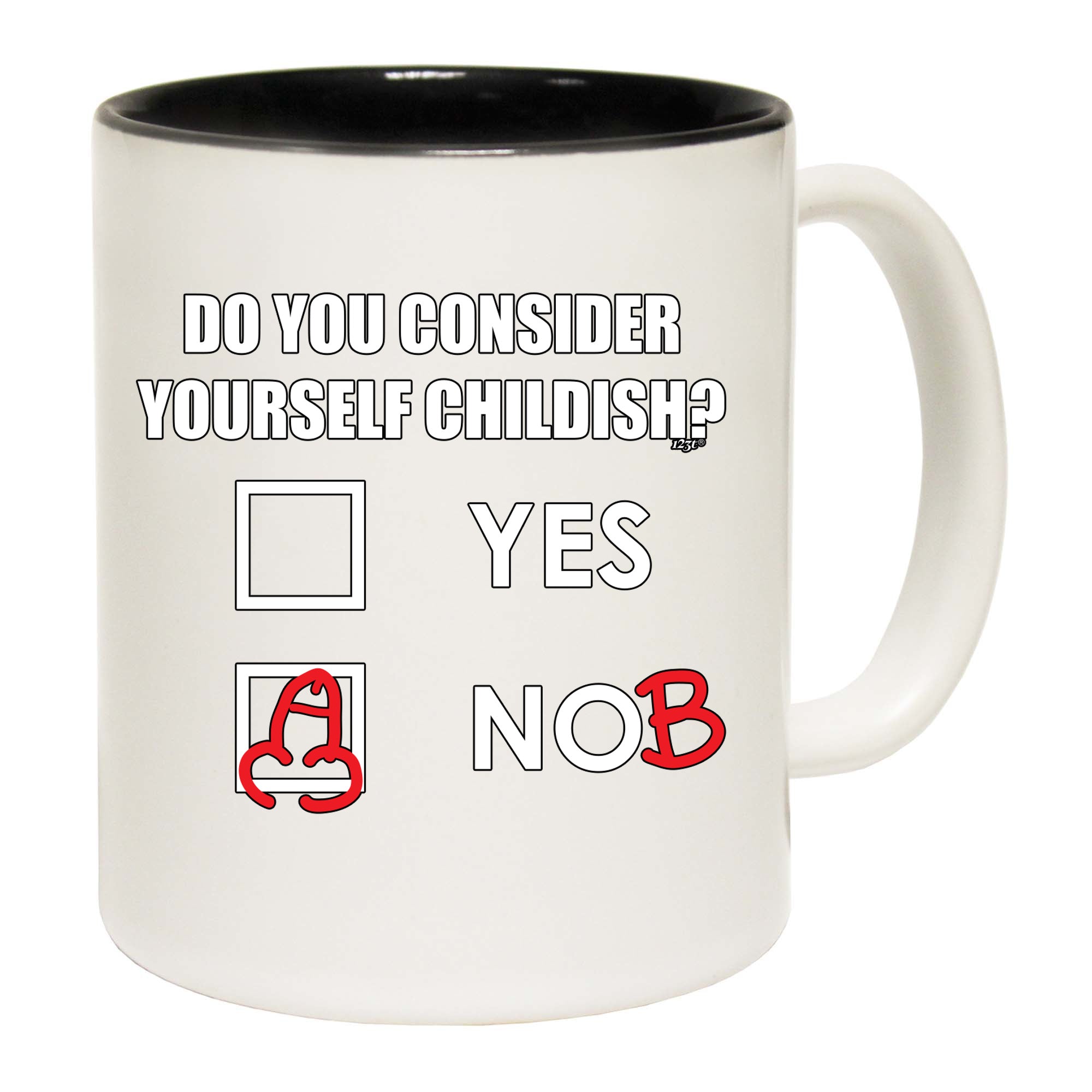 Consider Yourself Childish - Funny Coffee Mug Cup