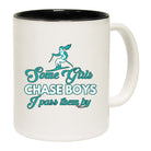 Pm Some Girls Chase Boys I Pass Them - Funny Coffee Mug