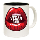 Vegan Babe Lips Food - Funny Coffee Mug