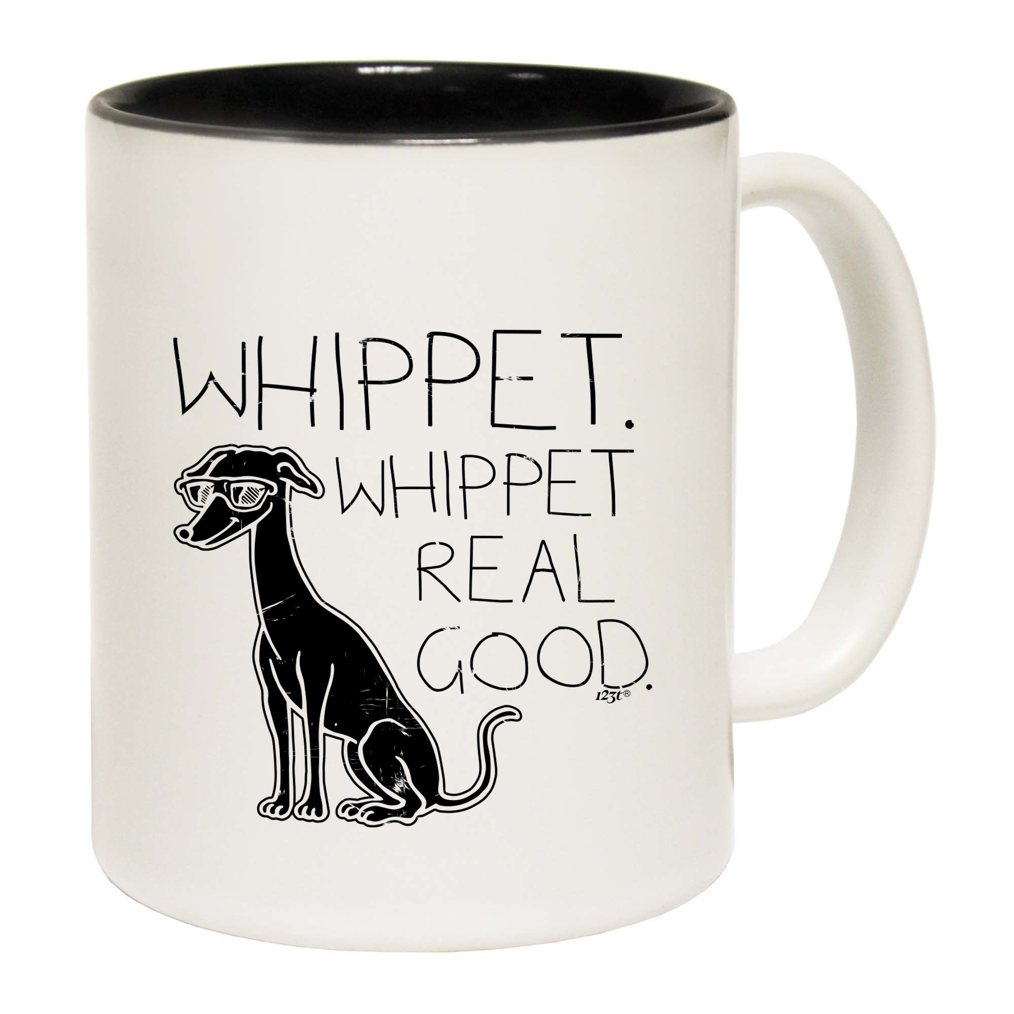 Whippet Whippet Real Good Dog - Funny Coffee Mug