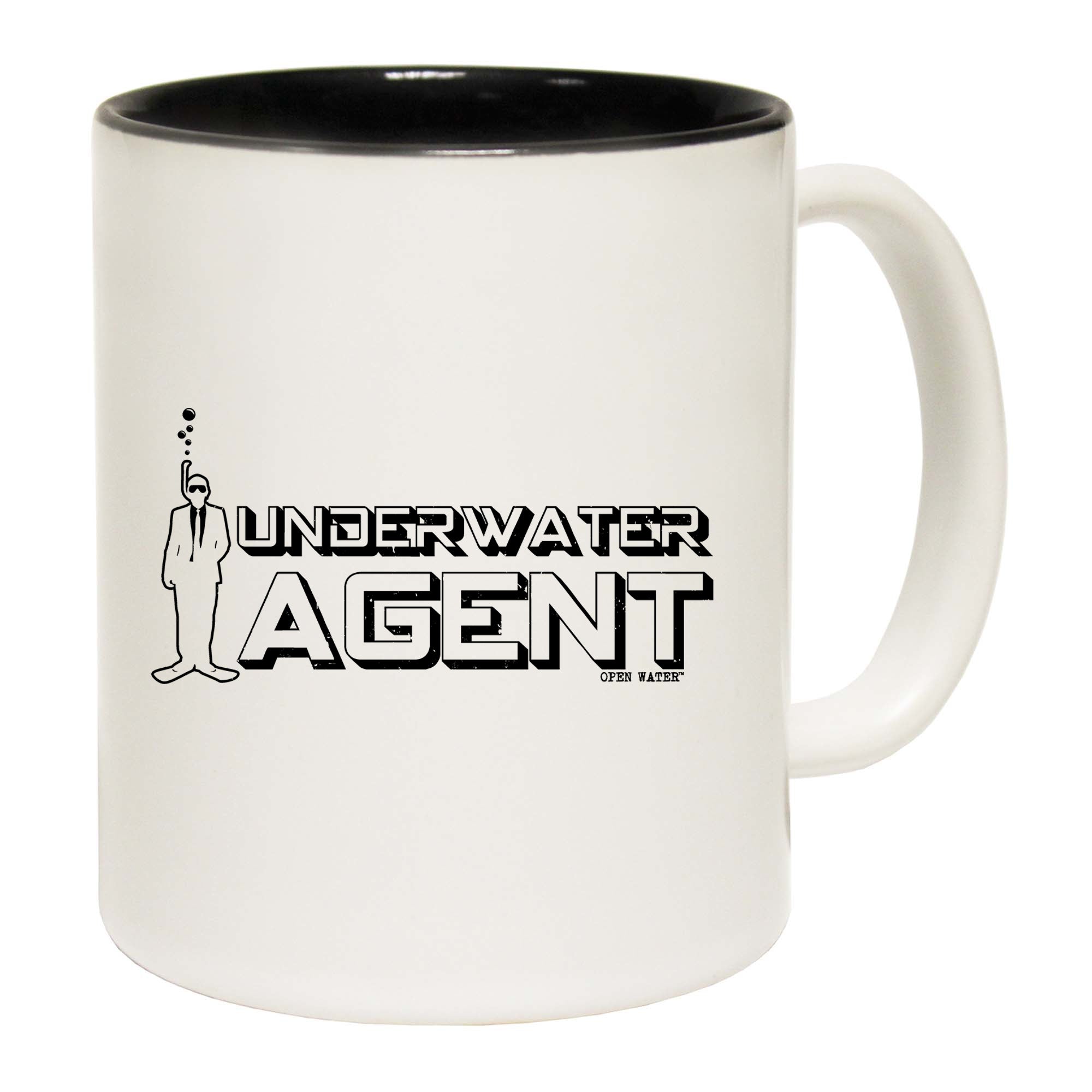 Underwater Agent Scuba Diving Open Water - Funny Coffee Mug