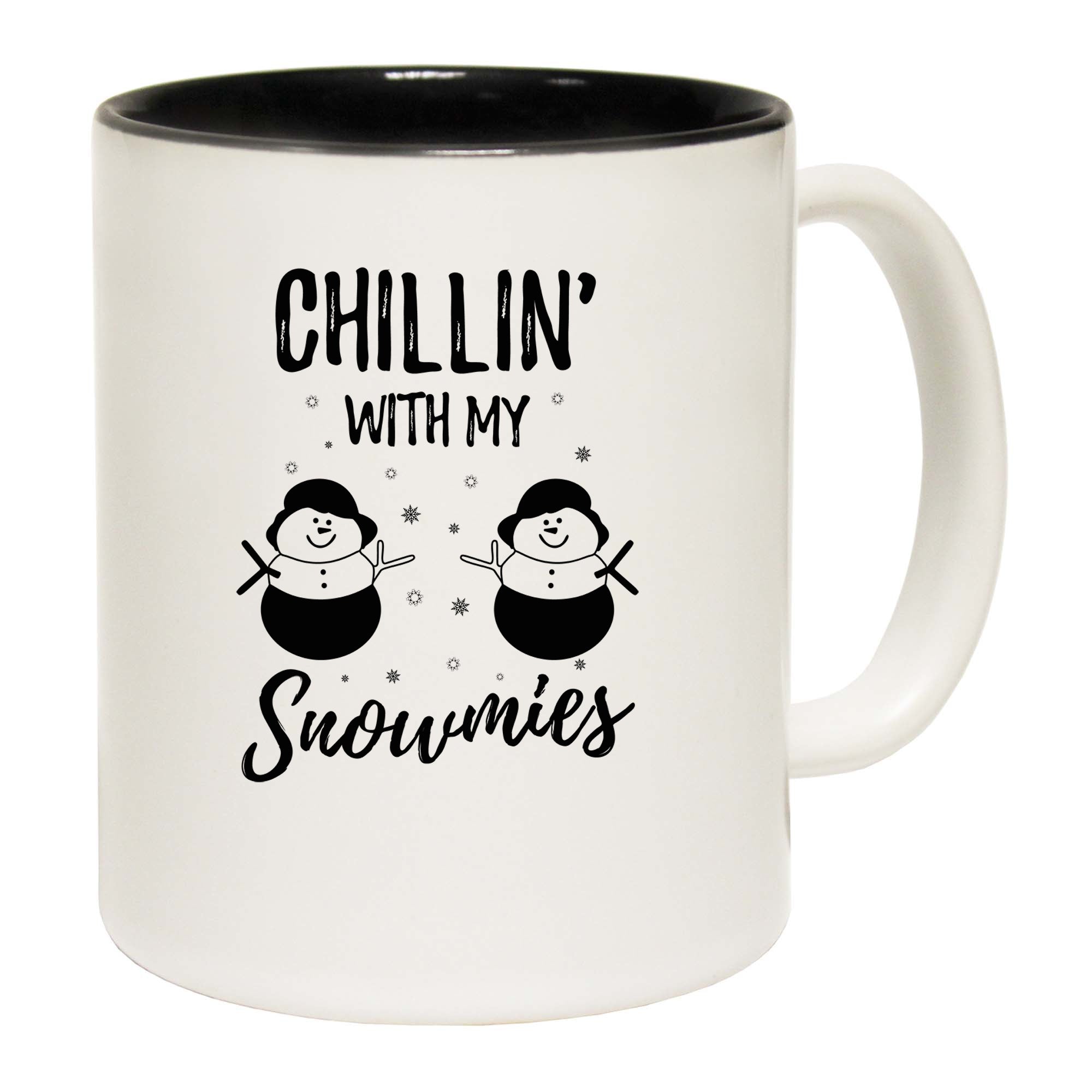 Chillin With My Snowmies Christmas Xmas - Funny Coffee Mug