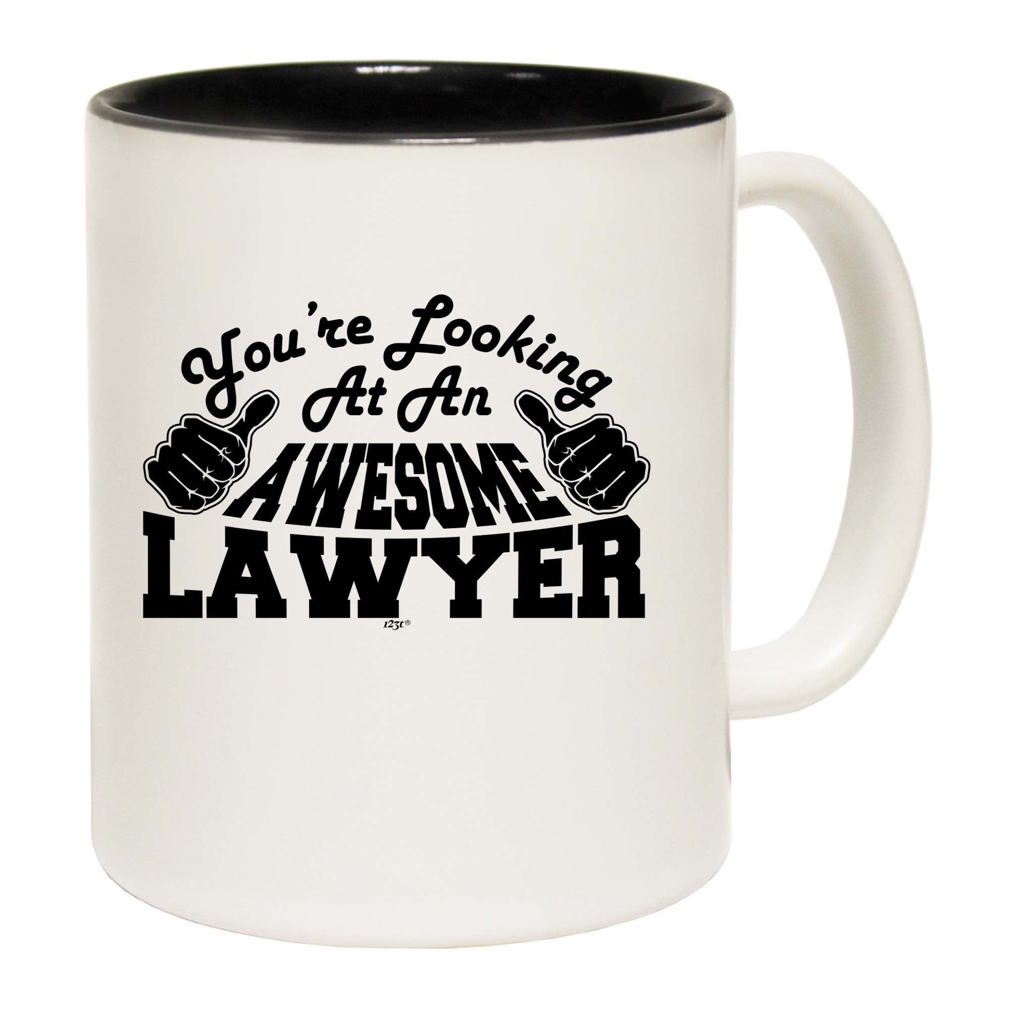 Youre Looking At An Awesome Lawyer - Funny Coffee Mug