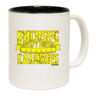 Pb Excuses Dont Burn Calories - Funny Coffee Mug