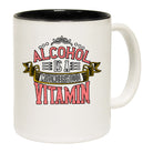 Alcohol Is A Misunderstood Vitamin - Funny Coffee Mug