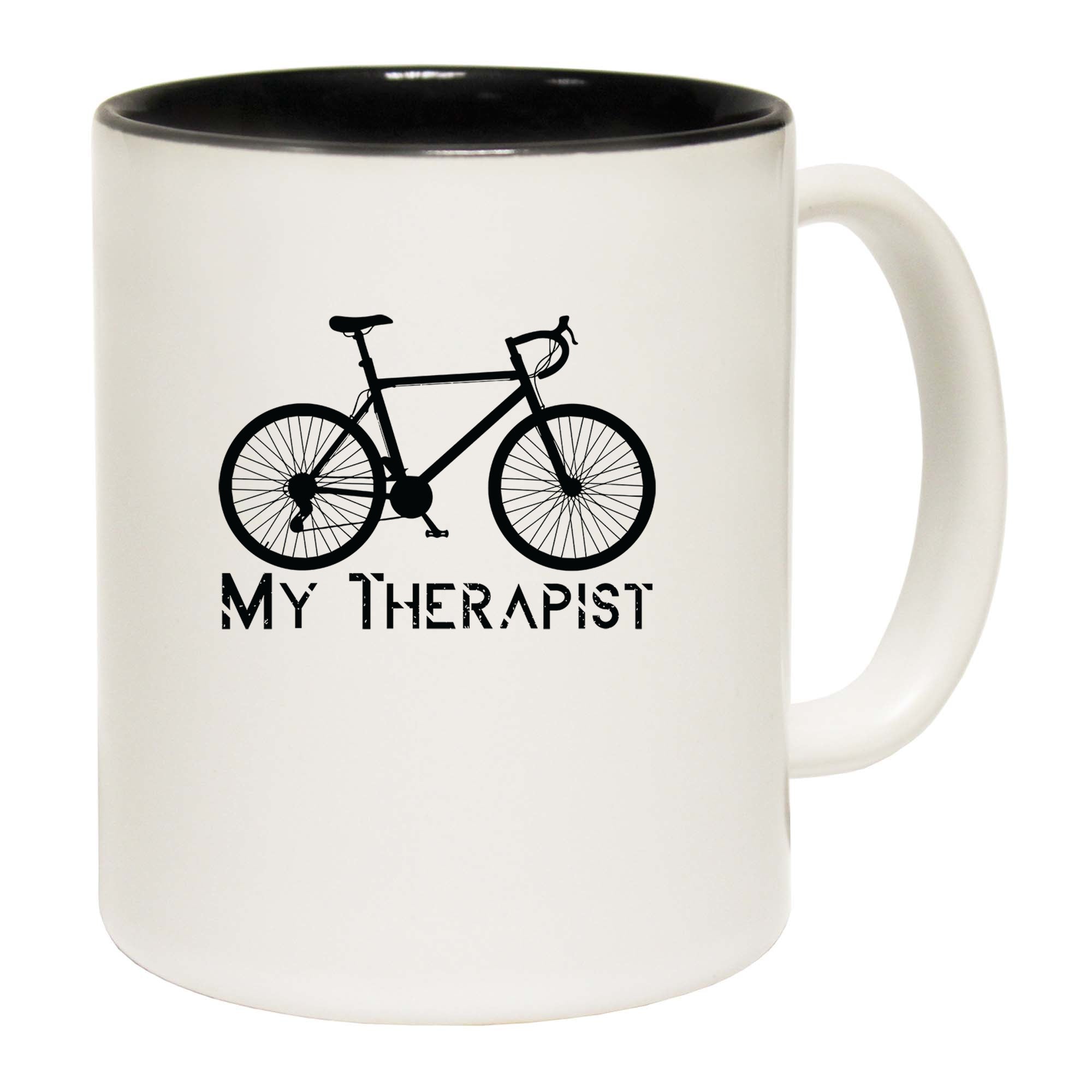 My Therapist Cycling Bicycle Bike - Funny Coffee Mug