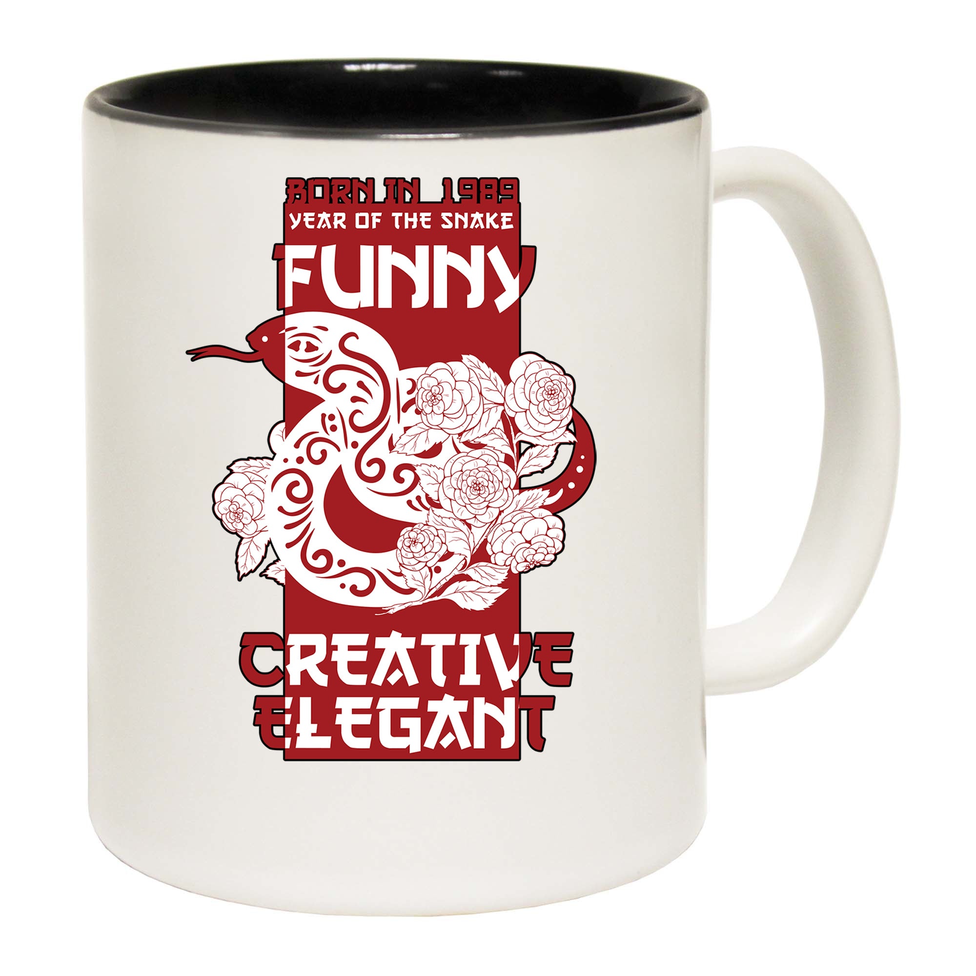 Born In 1989 Year Of The Snake Birthday - Funny Coffee Mug