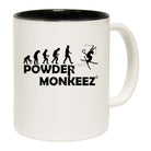 Pm Powder Monkeez Evolution - Funny Coffee Mug