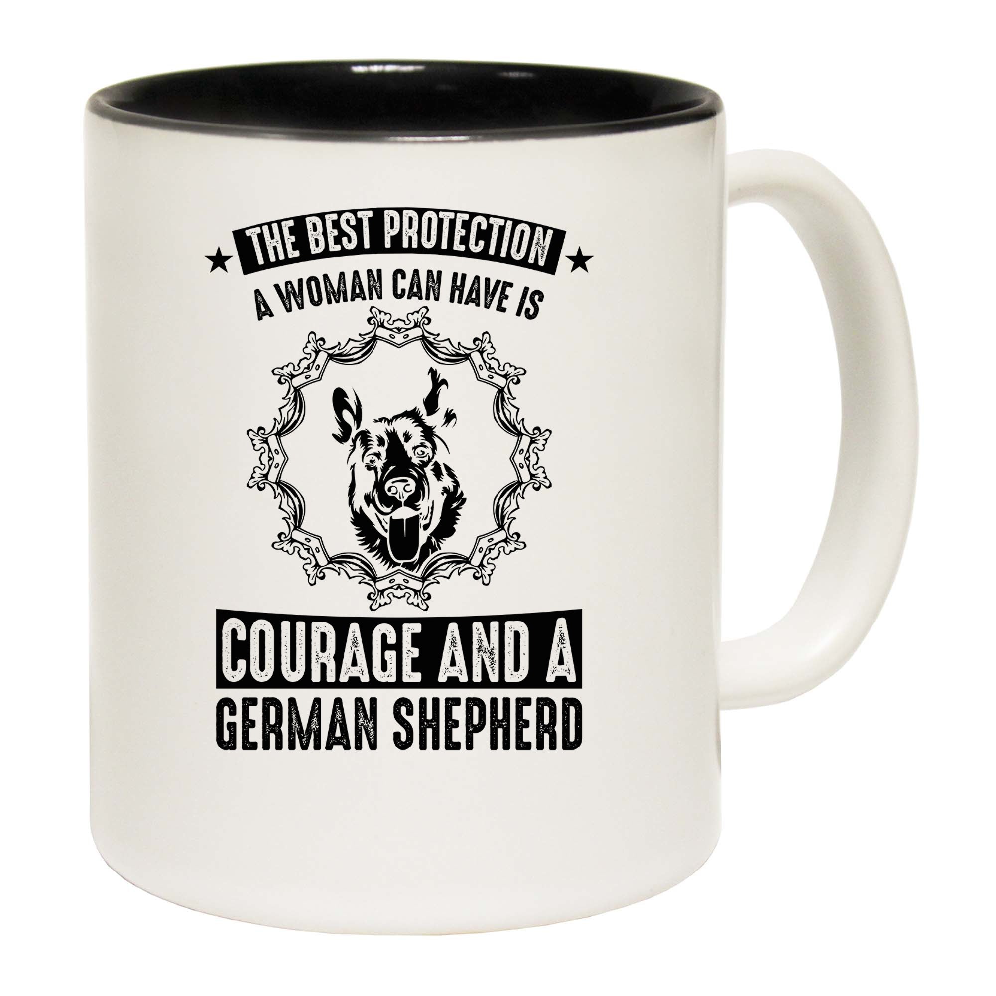 Best Protection German Shepherd Dogs Dog Pet Animal - Funny Coffee Mug