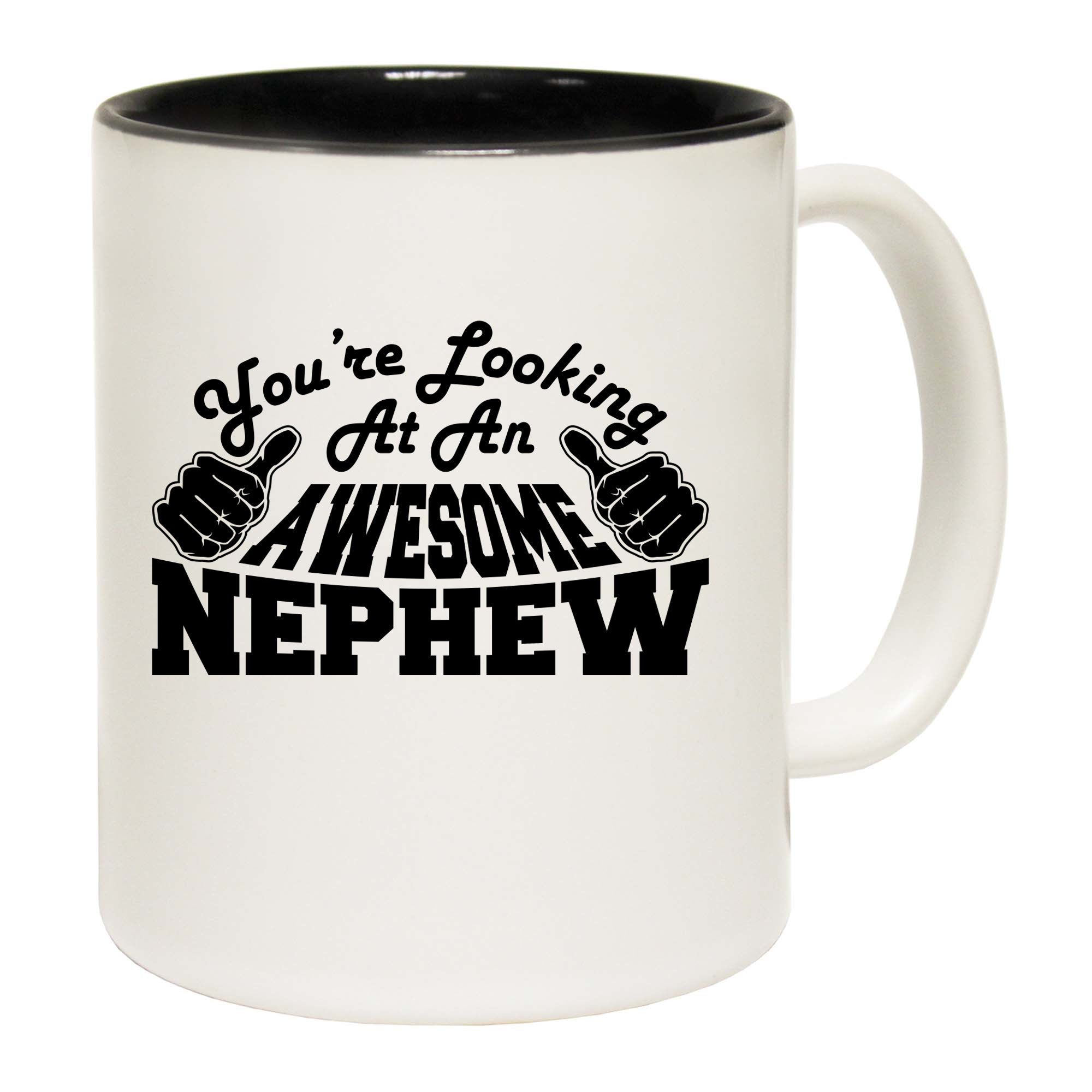 Youre Looking At An Awesome Nephew - Funny Coffee Mug