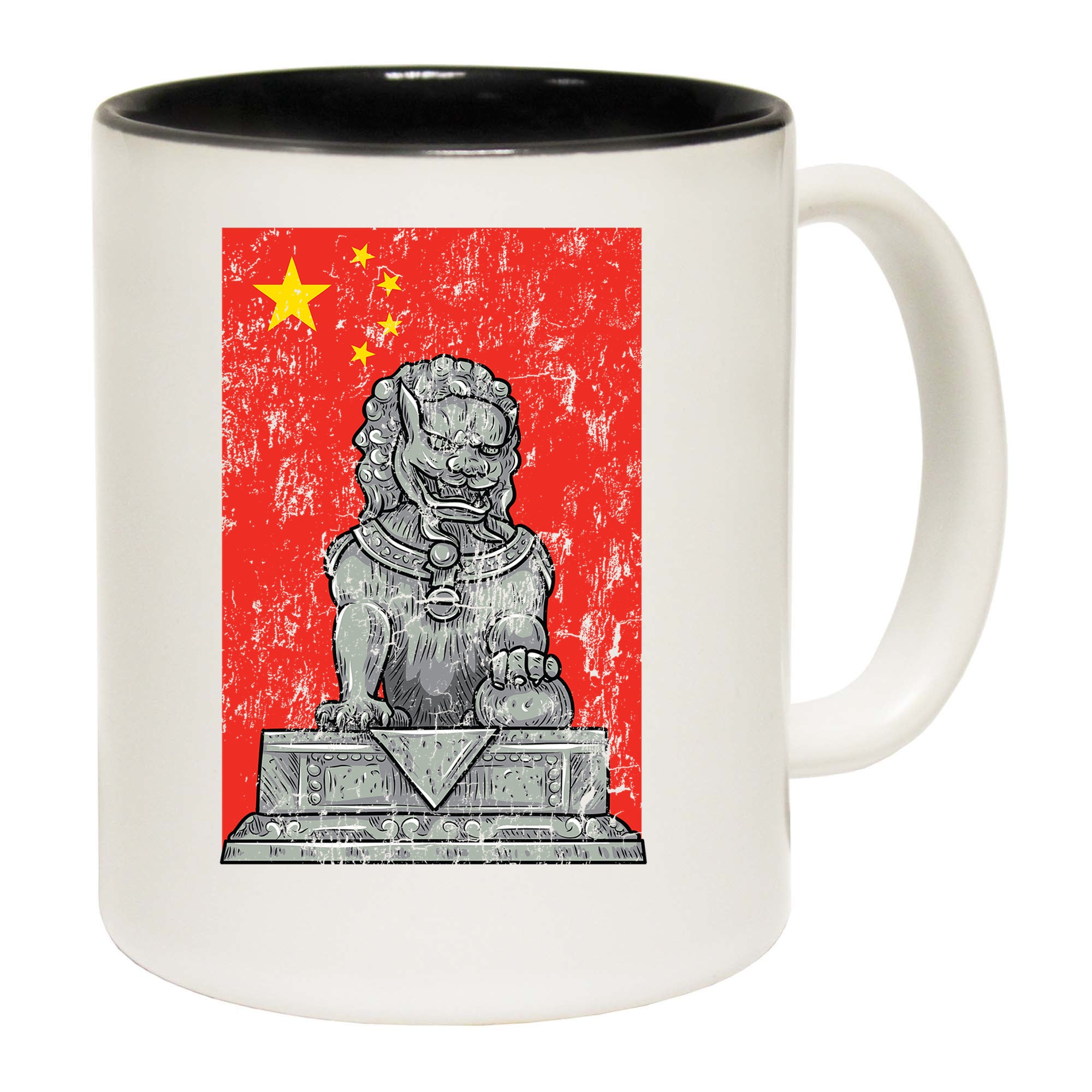 Foo Dog Feng Shui Protection China - Funny Coffee Mug