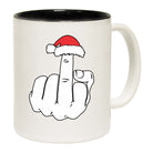 Christmas Middle Finger Christmas - Funny Coffee Mug