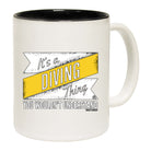 Ow Its A Diving Thing - Funny Coffee Mug